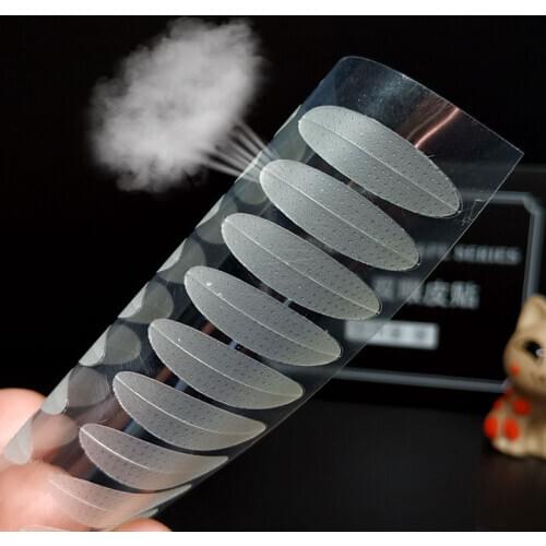 5sheet Big Eyes Make Up Eyelid Sticker Double Fold Self Adhesive Eyelid Tape Stickers S/L Makeup Clear Beige Invisible Tool L2