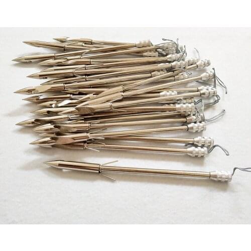 8mm Stainless Steel Slingshot Catapult Dart Arrowhead Fish Slingshot Arrow Head Shooting Catapult Dart Hunting Tips