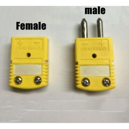Free shipping original 50PC k type thermocouple Connect plug sensor OSTW-K-M