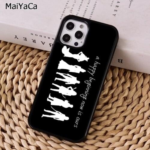 MaiYaCa Once Upon A Time Inspirational Quotes Phone Case For iphone 11 12 mini Pro X XR XS MAX 6S 7 8 Plus 5S SE 2020 Cover