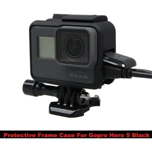 Go pro HERO 7 hero6 Hero 5 Protective Frame Case with Hand Strap for GoPro Hero5 black Sports Action Camera accessories