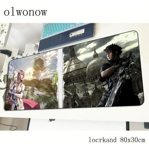Final fantasy mousepad 80x30cm best seller gaming mouse pad big gamer mat Popular computer desk padmouse keyboard large play mat