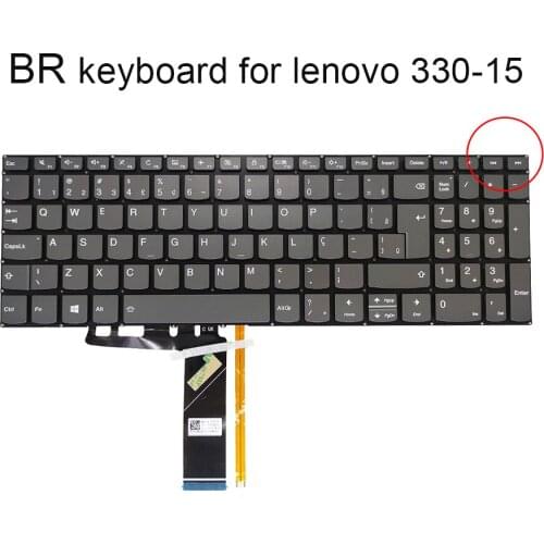 BR/Brazil backlight Keyboard for Lenovo Ideapad 330-15 330-15IKB 330-15ICH 330-15ICN 15IGM PC5CB-NE Russian pc laptop keyboards
