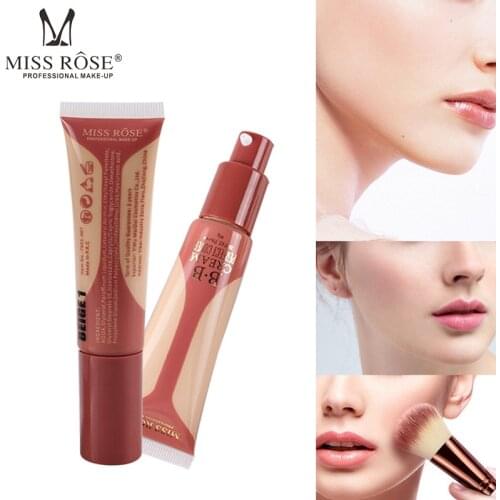 MISS ROSE face concealer foundation repair nourish BB cream foundation makeup