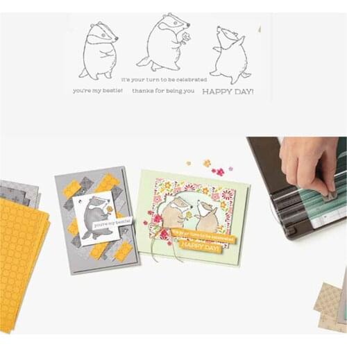 Animal Metal Cutting Dies and Stamps DIY Scrapbooking Photo Album Decoration Handmade Embossed Card Craft Stamps And Dies 2021