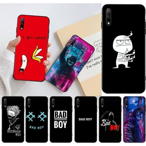 CUTEWANAN BAD BOY Bling Cute Phone Case For Huawei Nova 6se 7 7pro 7se honor 7A 8A 7C Prime2019