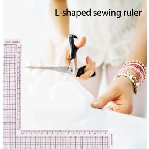 Multi-function Ruler Tailor Drawing Craft Lightweight DIY Acrylic Sewing Square Curve Ruler Parts Gauging Survey