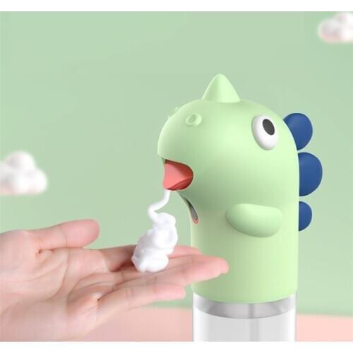 Cartoon Automatic Hand Soap Dispenser Foaming Liquid Soap Dispenser Hand Washer Sterilizer Smart Bathroom Kitchen Accessories