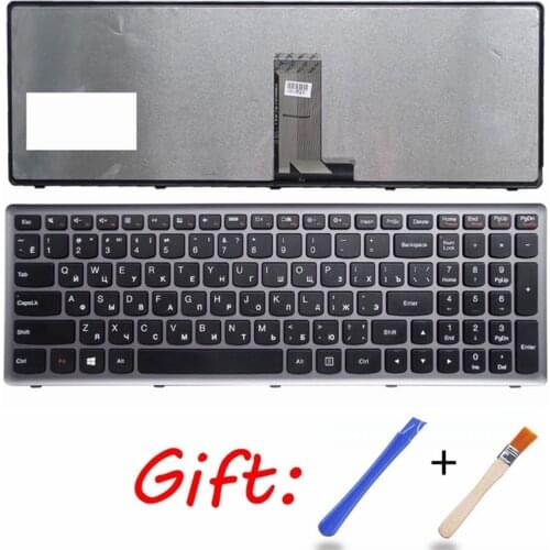 RU black New laptop keyboard FOR Lenovo U510 U510-IFI z710 NSK-BF1SU 0KN0-B62RU13 9Z.N8RSU.10R V-136520MS1 Russian