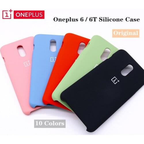 Original Oneplus 6T Case Fashion Liquid State Silicone Soft Case TPU Multicolor Full Protect Oneplus 6t Back Cover Case