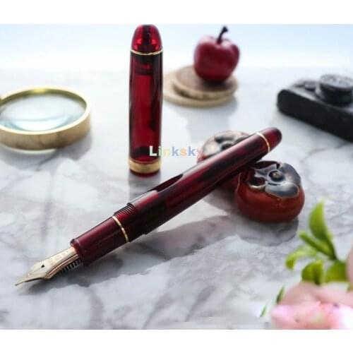 Platinum pen platinum fountain pen # 3776 Burgundy Fine print PNB-10000,claret,0.38mm,Adult writing supplies,High-grade gift
