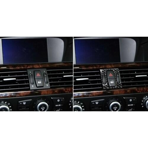It Is Suitable For BMW Middle Air Outlet 3 Pieces 2004-2010 The Carbon Fiber 5 Series Special E60 Refits Old 5 Series