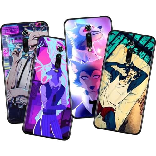 Anime BEASTARS LOVE Silicone Cover For Xiaomi Redmi K40 Gaming K30i K30T K30S K30 Ultra K20 10X Pro Black Phone Case