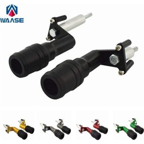 Waase Crash Pad For Kawasaki Ninja 250 400 Z400 2018 2019 2020 Engine Frame Slider Guard Cover Falling Protector