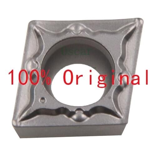 10pcs CCMT060204FG CT3000 100% original external Turning tool carbide insert lathe cutter tools