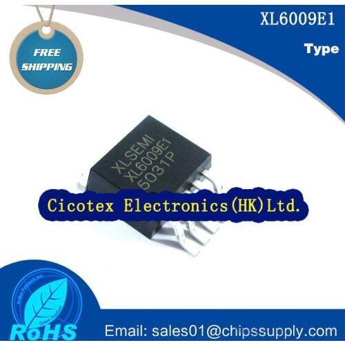 10pcs/lot XL6009E1 TO263-5L Switching Current Boost LED Constant Current Driver XL6009EI