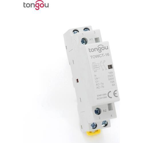 2P 16A 2NO CE CB Din Rail Household AC Contactor for Household Home Hotel Resturant 220V/230V