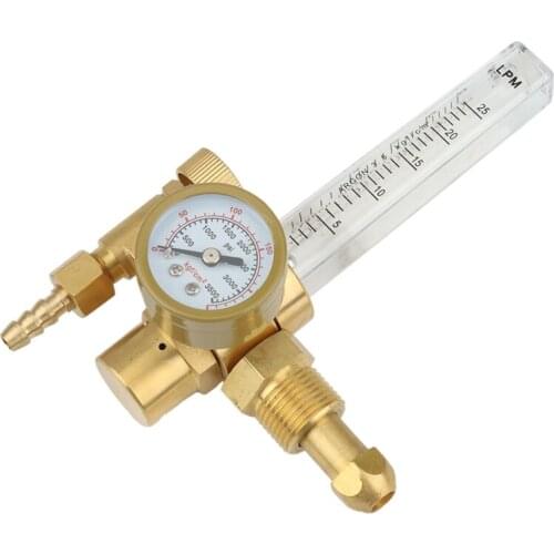 AR-191-03 All Copper External Thread Argon Pressure Reducer, Argon Gauge Pressure Gauge