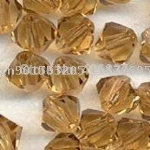 Free Shipping! 720pcs/Lot AAA Chinese Top Quality Gold Shadow 4mm #5301 Crystal Bicone Beads