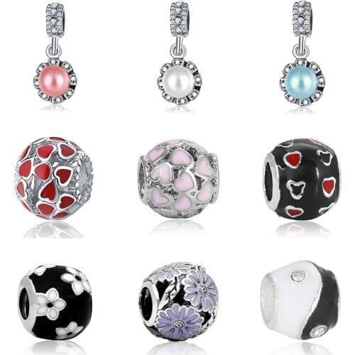 DIY bracelet everlast charms princess bijoux silver perfumes mujer originales necklace charm jewelry beads