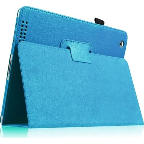 For iPad 9.7inch Fully Body Protective Stand PU Leather Case Back Cover for ipad Air1 Air2 9.7" iPad 5/6th Gen 2017/2018 Release