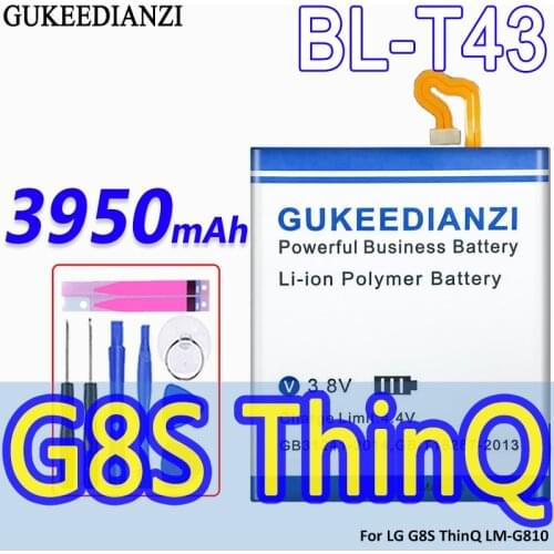 GUKEEDIANZI BL-T43 3950mAh High Capacity Battery For LG G8S ThinQ LM-G810