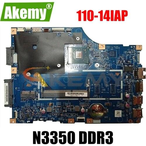 Akemy 15270-1 448.08A03.0011 For Lenovo 110-14IAP Laptop Motherboard CPU N3350 DDR3 100% Test Work