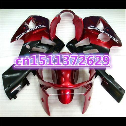 Fairing For KAWASAKI ZX12R 2002 2003 2004 NINJA red black ZX-12R 02 03 04 05 06 Fairing set ZX12R 02-04-Dor D injection