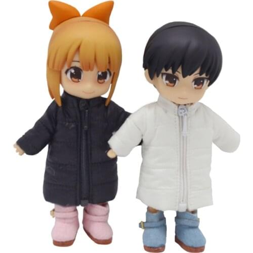 1/12 BJD Clothes,OB BJD Long Coat for 1/12 BJD,obitsu11,ob11 Doll Clothes Accessories Toy for Dolls Dress