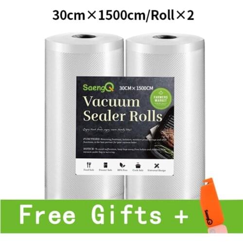 Kitchen Food Vacuum Bag For Vacuum Sealer bag Sous Vide Storage Bags Vacuum Packaging 12/15/20/25/30cm*1500cm/Rolls