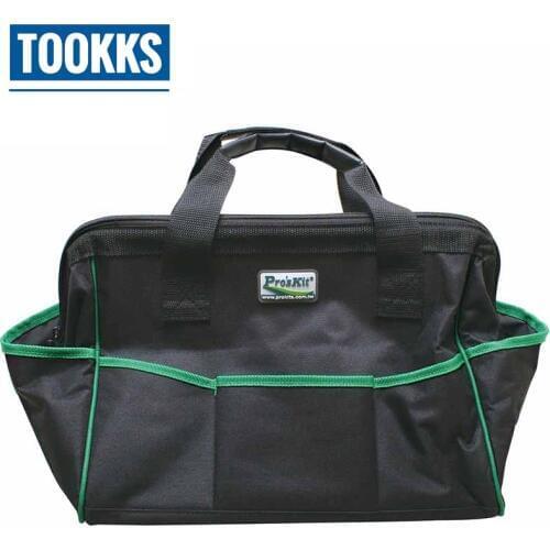 Proskit 30kg Capacity Mutifunctional Proskit 14-inch Compact Repairment Tool Bag Waterproof Electrical Repair Work Bags