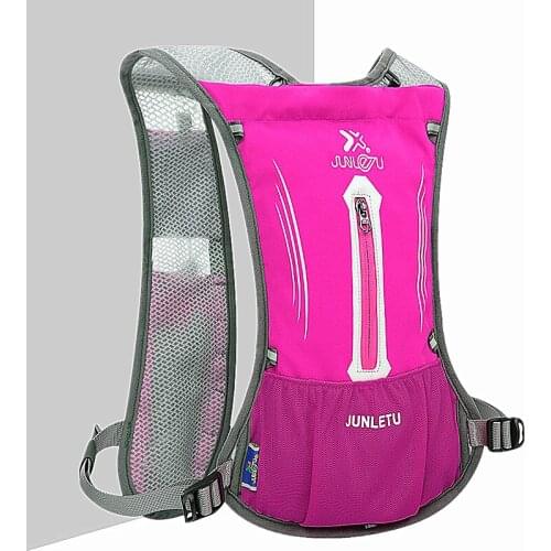 Men Women Trail Running Backpack Hydration Vest Pack Outdoor Marathon Jogging Backpacks Fitness Cycling Sport Rucksack