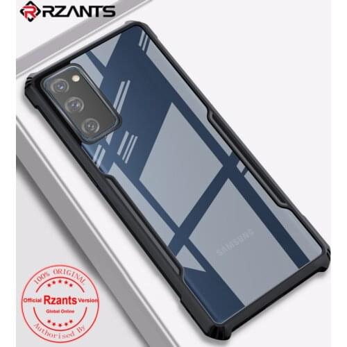 Rzants For Samsung Galaxy S20 Fe 5G Galaxy S20 S20 Plus Case Hard [Blade] Shockproof Slim Crystal Clear Cover funda Casing