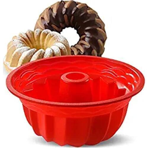 Silicone Cake Mold Non-Stick Cake Pan for Jello Bread Tube Round Cake Pan Bakeware Cake DIY Baking Tools