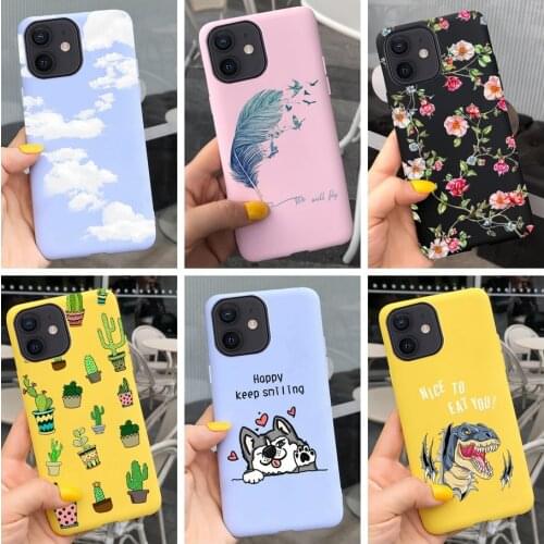 Fashion Pattern Liquid Silicone Case For iPhone SE 2020 11 12 Pro X XR XS Case For iPhone 12 Pro Max 7 6 8 6S Plus 5 Cover Cute