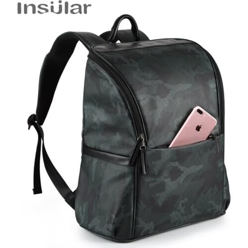 Mommy Diaper Bag Large Capacity Baby Nappy Bag Designer Nursing Bag Fashion Travel Backpack Baby Care Bag For Mother Kid