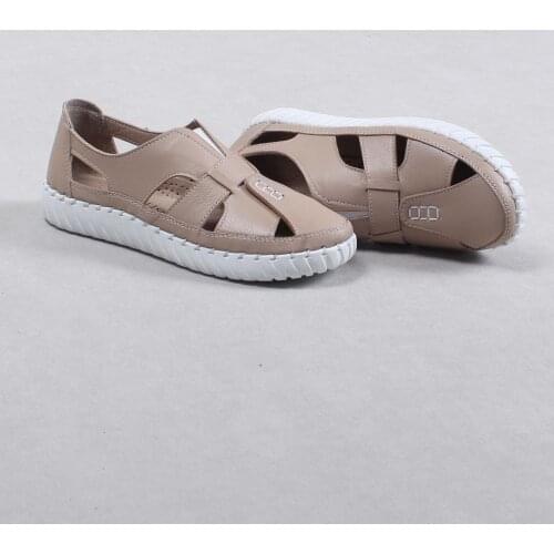 Women Shoes Beige elastic unbound Comfortable Orthopedic Sole Casual Shoes 2021 Summer