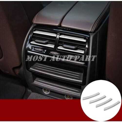 Inner Rear Air Vent Outlet Grid Trim Cover For BMW 5 Series G30 G31 2017-2020 Car accesories interior Car Trim