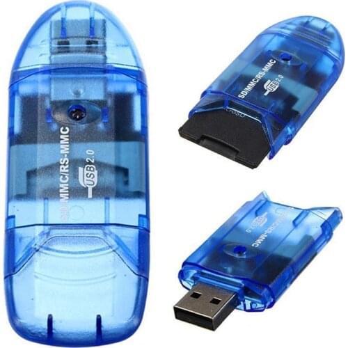 High Speed Mini Micro SD T-Flash TF SDHC USB 2.0 Memory Card Reader Adapter