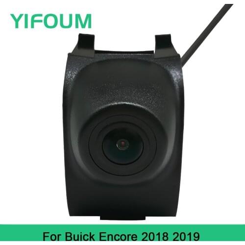 YIFOUM HD CCD Car Front View Parking Night Vision Positive Waterproof Logo Camera For Buick Encore 2018 2019