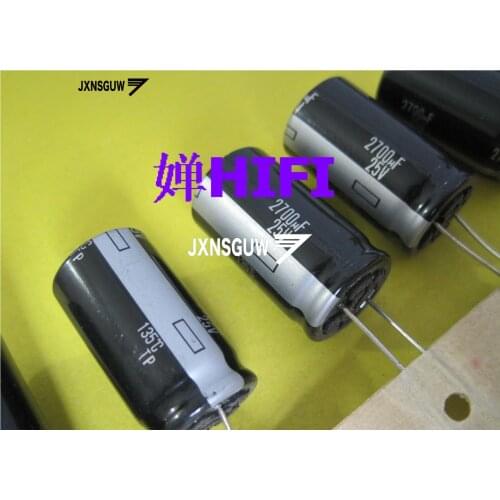 10PCS Matsushita TP 25V2700UF 18X31MM Audio Aluminum Electrolytic Capacitor 2700UF/25V 135 degrees 2700uF 25V