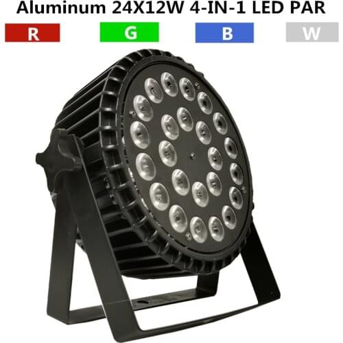 24X12W RGBW LED PAR Light DJ light professional stage equipment led wash light