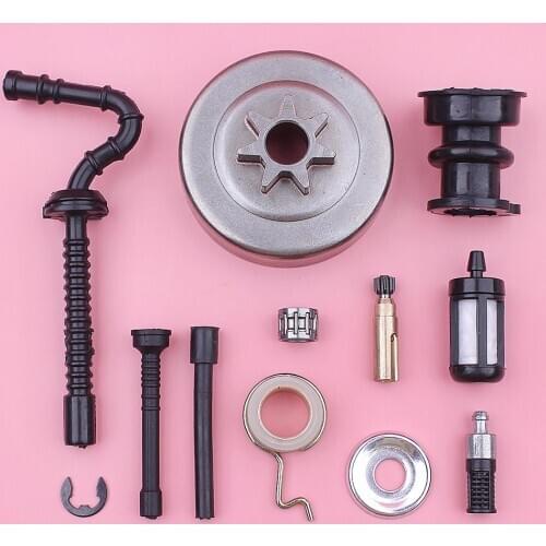 .325 Clutch Drum Intake Manifold Kit For Stihl MS250 MS230 MS210 025 023 021 Chainsaw 11236402074, 1123 640 7102, 1123 358 7701