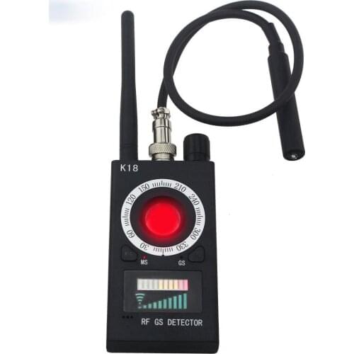 Full Range Pro Anti - Spy Bug Detector Wireless Camera Lens Hidden Signal GPS Tracker RF GSM Devices Magnetic Finder
