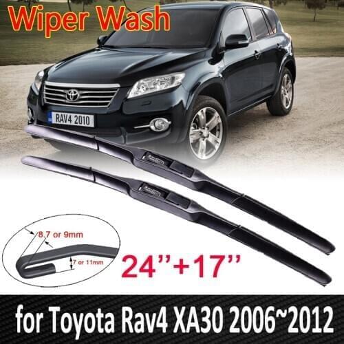 Car Wiper Blade Window for Toyota Rav4 XA30 RAV 4 30 2006~2012 Front Windscreen Windshield Wipers Car Goods 2007 2008 2009 2011