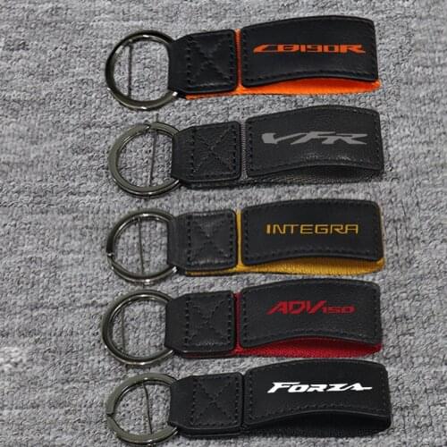 Key Holder Chain Collection Keychain For HONDA FORZA 300 125 250 CB190R ADV150 VFR750 VF750S SABRE VFR800/F Motorcycle Key Ring