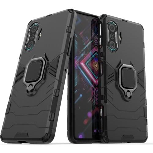 Business Anti-falling Solid Fitted Case for Xiaomi Poco F3 5G M3 Pro F3 GT Redmi Note 10 10T K40 Coque Back Cover