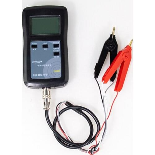 Four-wire YR1035+ Ni-MH cadmium lead-acid button 100-volt bottle 18650 lithium battery internal resistance performance tester