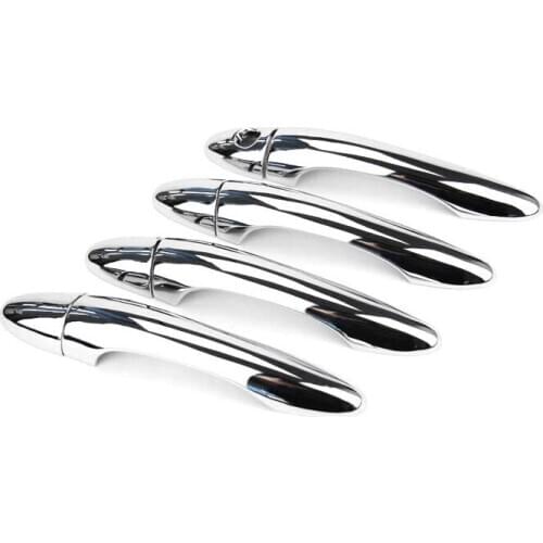 For Kia Sportage 2010-2015 ABS Chrome Car Decoration Door Handle Cover Trim Molding