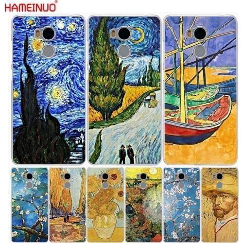 HAMEINUO Starry Night Van Gogh boat tree flower Cover phone Case for Xiaomi redmi 4 1 1s 2 3 3s pro redmi note 4 4X 4A 5A